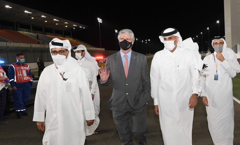 Prime Minister Attends Closing of Qatar MotoGP