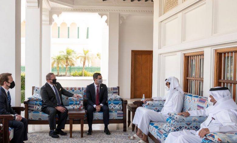 Amir Meets Delegation of US Cities' Mayors