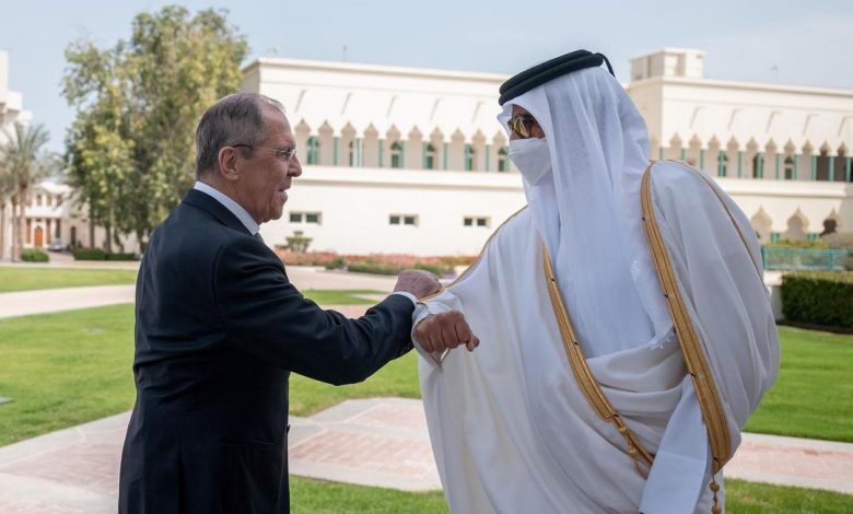 Amir Meets Russian Foreign Minister