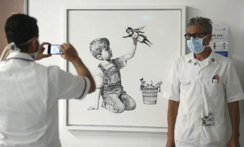 Banksy painting sells for £16,8 million
