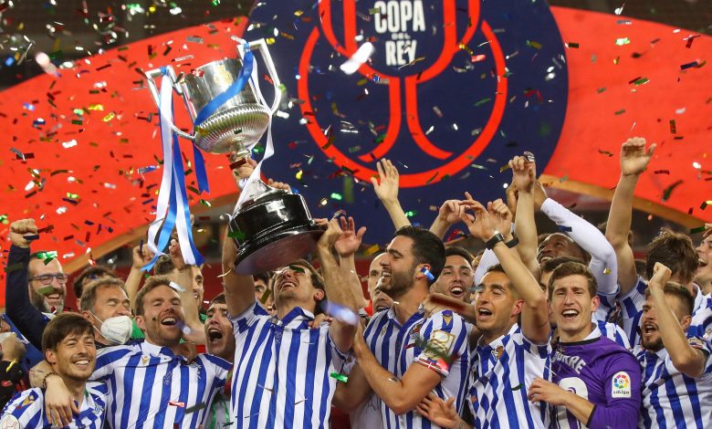 Real Sociedad Champions of Copa Del Rey