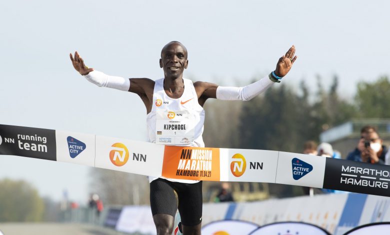 Kenyan Kipchoge Strides Through NN Mission Marathon Win