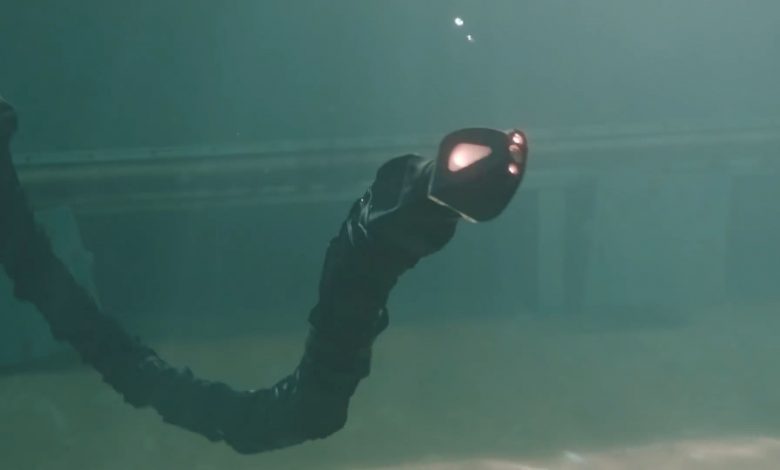 CMU’s latest snakebot can swim underwater