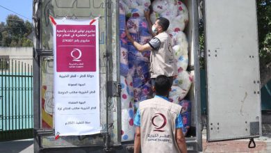 QC Continues to Carry out Relief Projects for the Affected in Gaza
