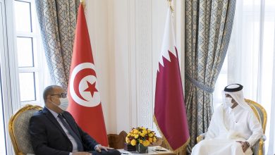 Prime Minister Holds Talks Session with Tunisian Counterpart