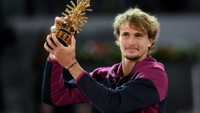 Zverev defeats Berrettini to win second Madrid Open title