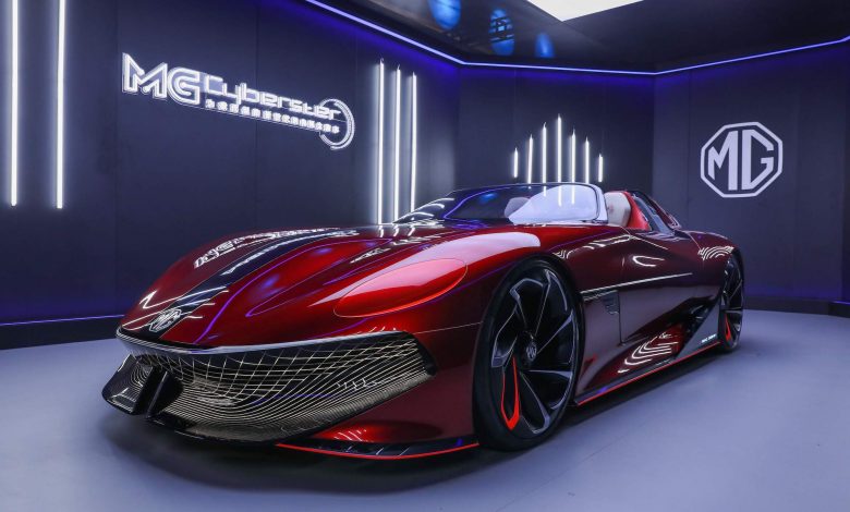 MG Motor reveals more details about its Cyberster Concept Car