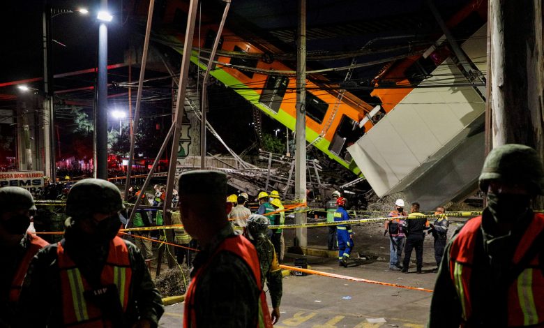 Mexico City bridge collapse: At least 23 dead