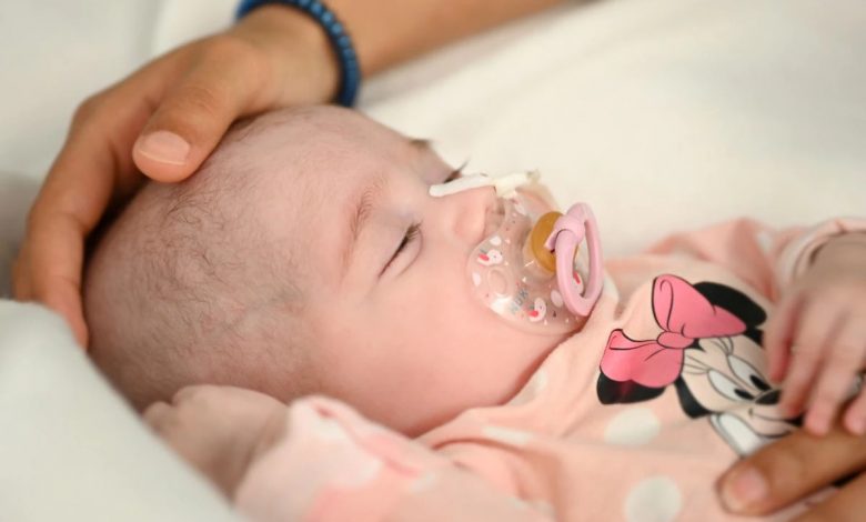 Two-month-old Spanish baby saved by pioneering heart transplant