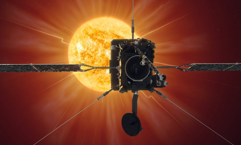 Solar Orbiter captures its 1st video of eruption on the sun