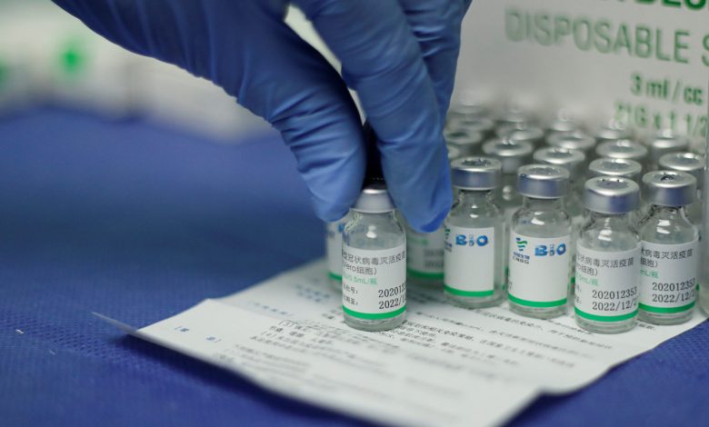 WHO experts voice "very low confidence" in some Sinopharm vaccine data