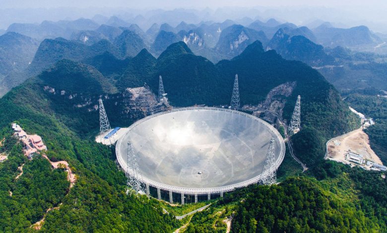 Chinese scientists use gigantic telescope to study solar wind