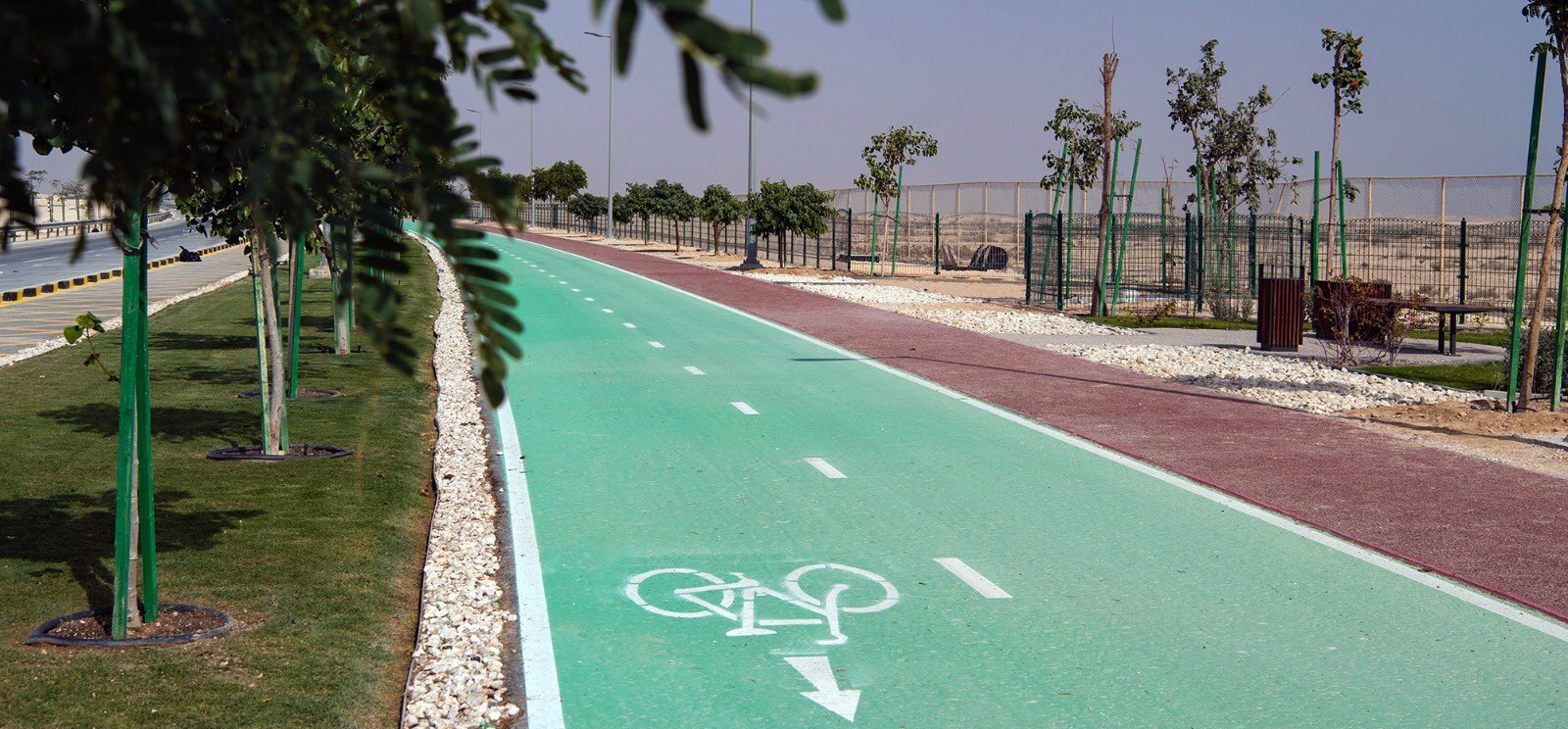 Ashghal Opens 38km Long Shared Pedestrian Cycling Path on Al Khor Road