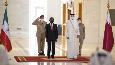 Amir Holds Talks with President of Equatorial Guinea