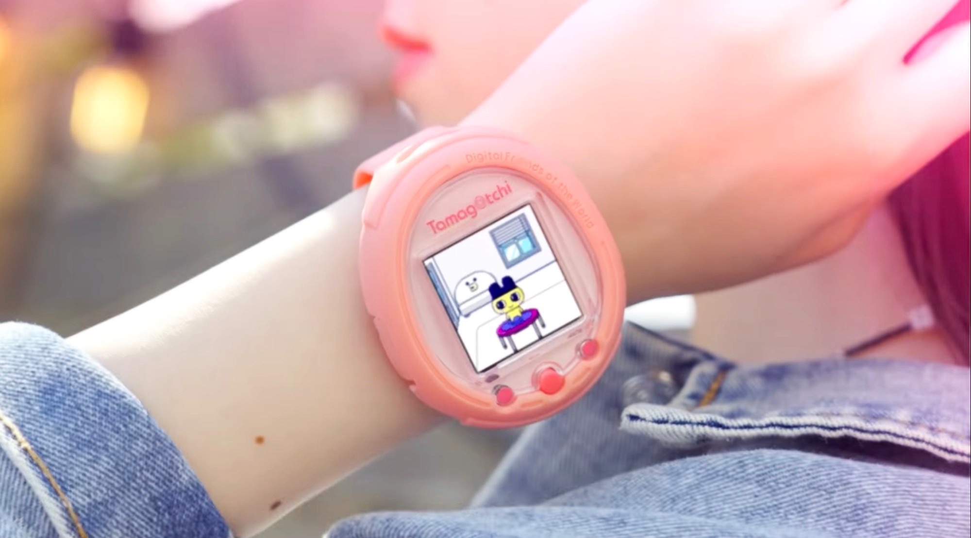 Tamagotchi’s new smartwatch lets you strap a needy digital pet to your wrist