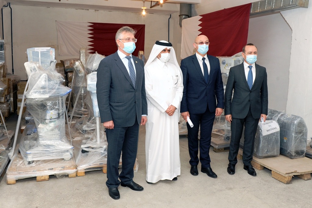 Qatar Provides Medical Aid to Moldova to Confront Coronavirus Pandemic