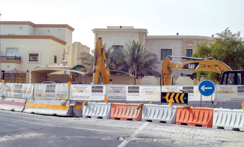 Excavations disturb the joy of Al-Mearad residents in developing the area