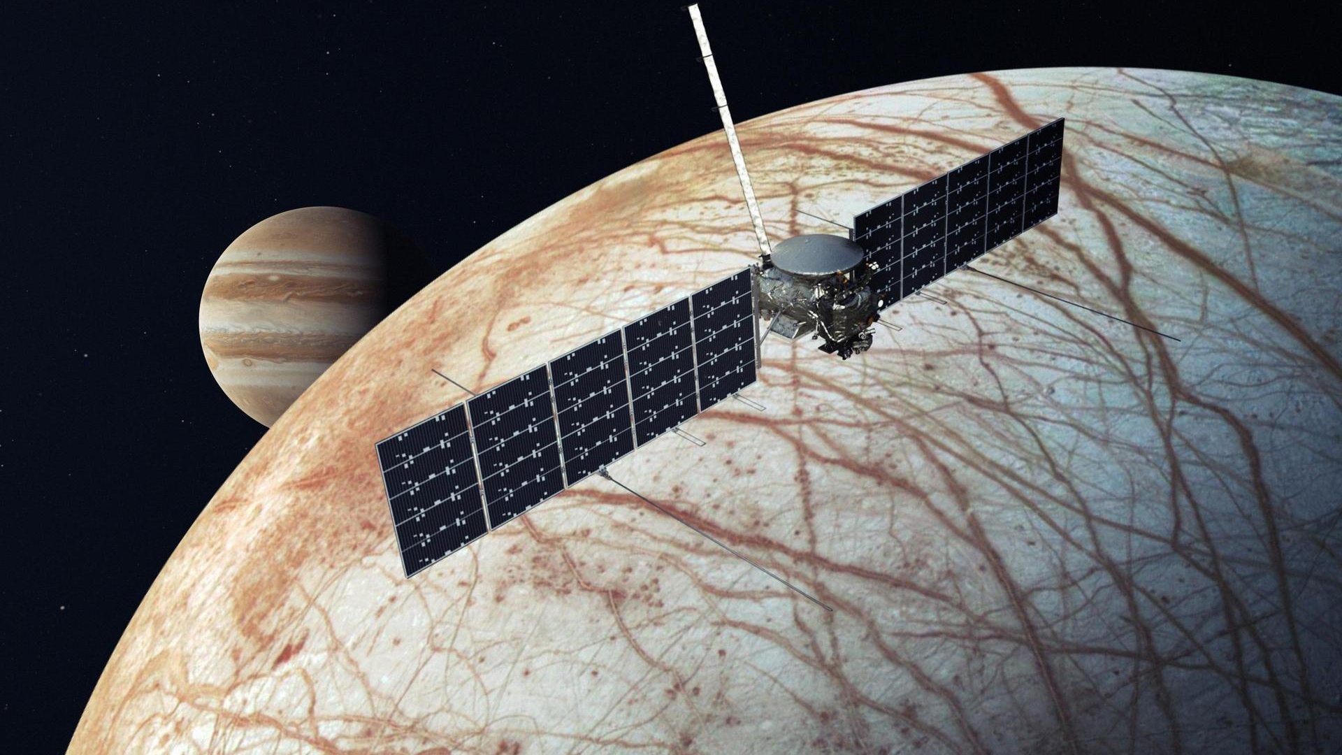 NASA selects SpaceX for mission to Jupiter moon Europa