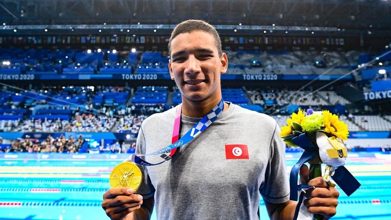 Tokyo Olympics: Tunisian Ayoub El Hefnaoui Wins Gold in the 400m Freestyle