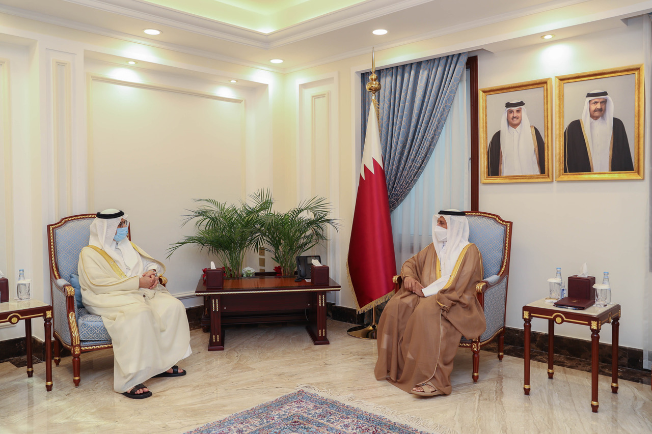 Speaker of Shura Council Meets Saudi Ambassador