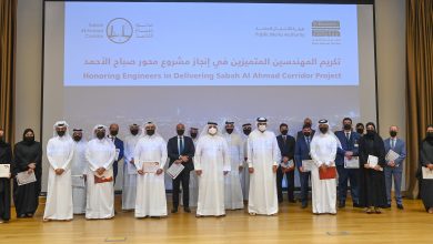 Prime Minister Honors Distinguished Engineers in Sabah Al-Ahmad Corridor Project