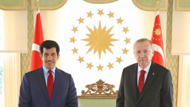 Turkish President Meets Ambassador of State of Qatar