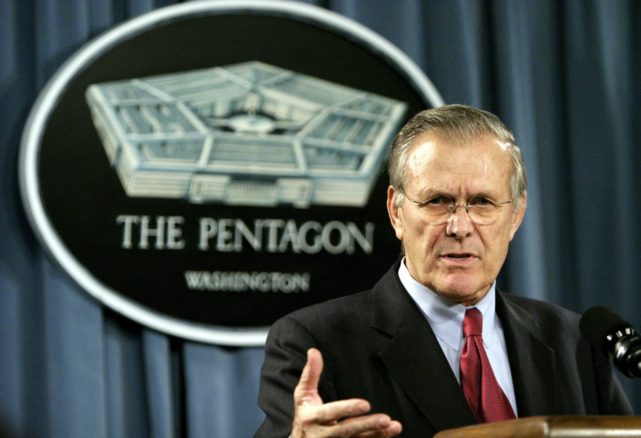 Former US Defense Secretary Donald Rumsfeld Dies