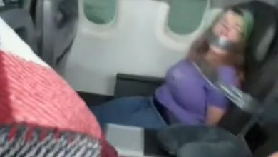 Woman is duct-taped to chair on American Airlines' flight.. What’s the story?