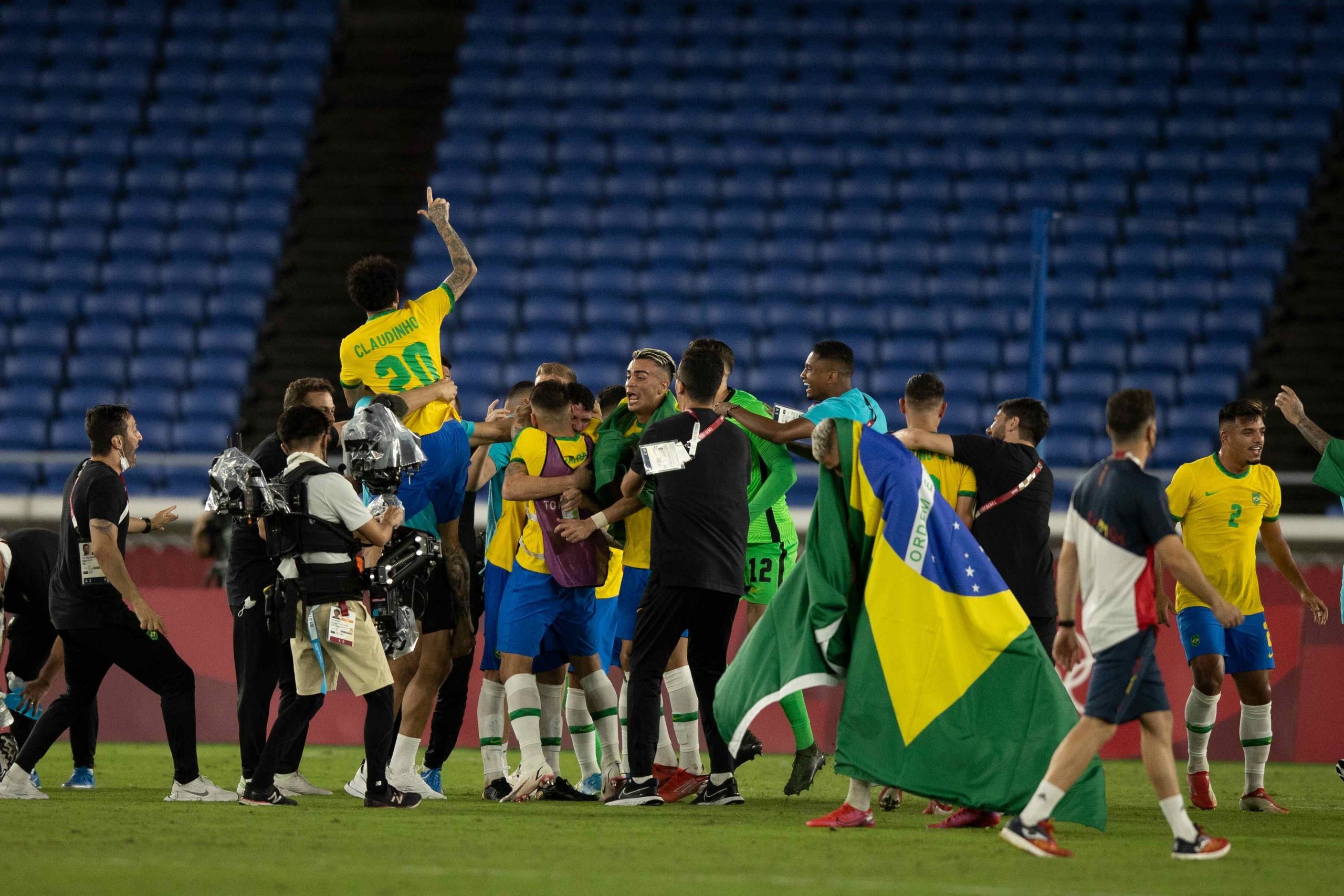 Tokyo 2020: Brazil Beat Spain to Win Mens Football Gold