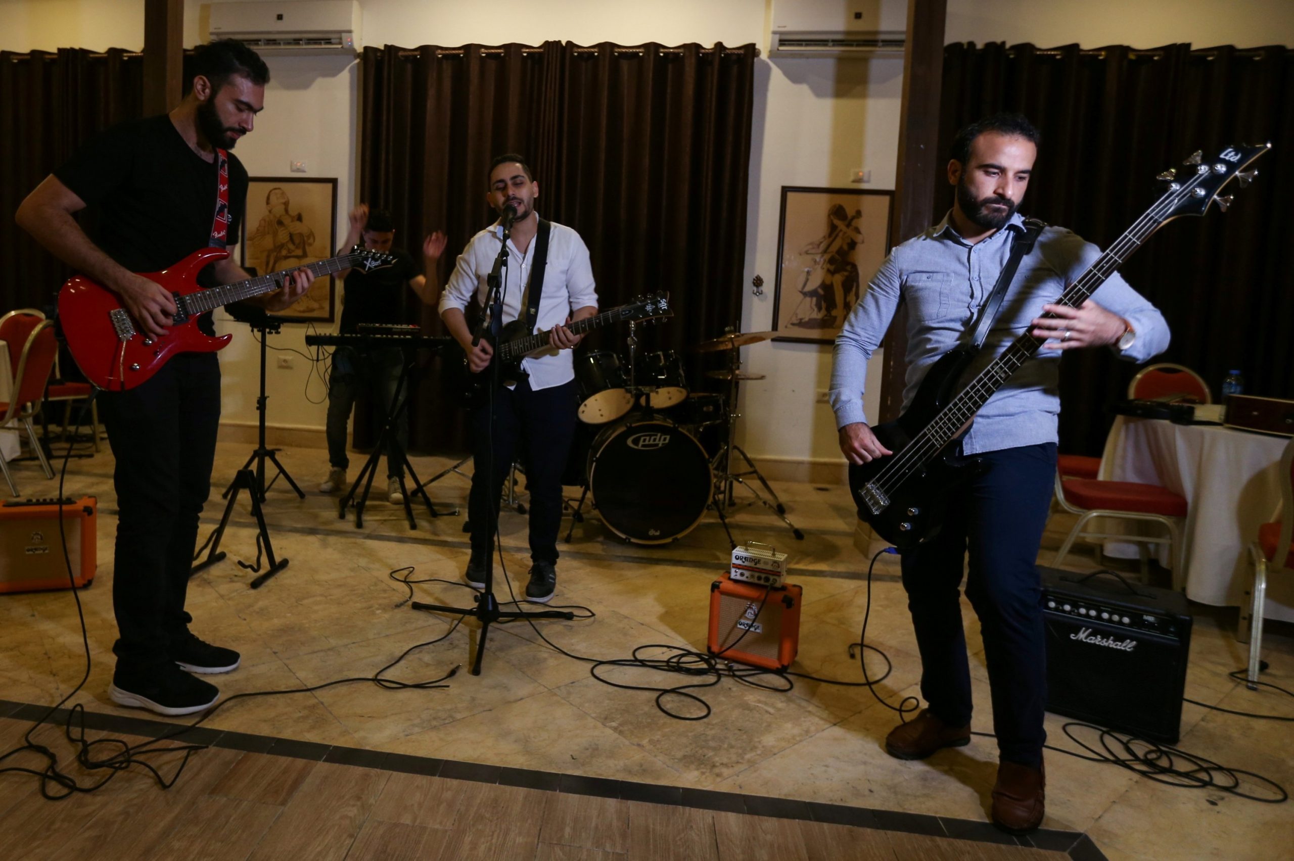 'We'll scream our pain': Gaza's first rock band, Osprey V, takes wing