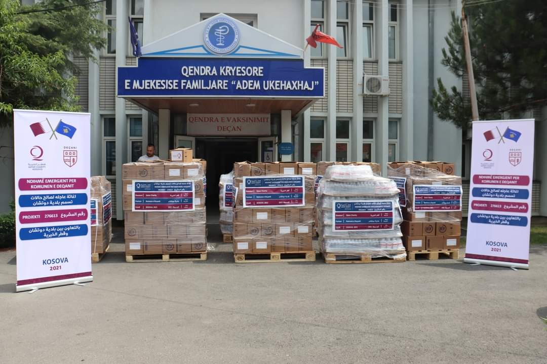 QC Provides Relief Aid to Poisoning-Affected People in Kosovo