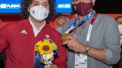 Sheikh Joaan Praises Fares Ibrahim's Accomplishment of Qatar's First Olympic Gold Medal