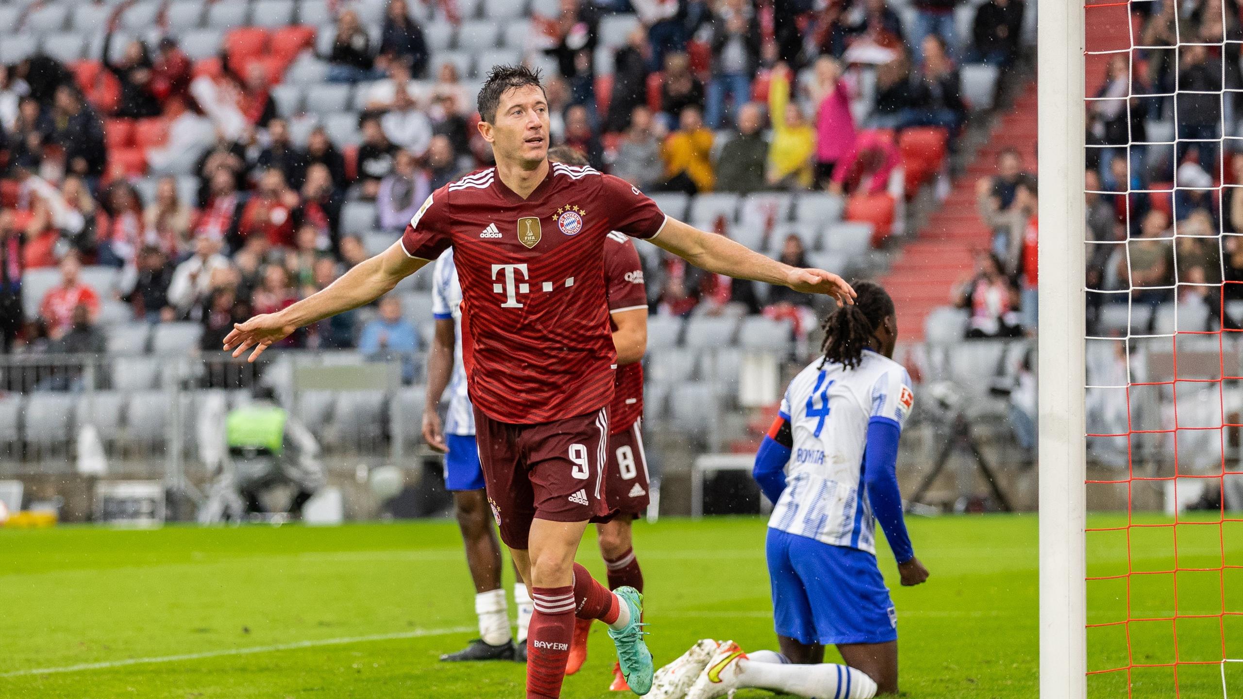 Bundesliga Bayern Munich Defeat Hertha Berlin 5 0 What S Goin On Qatar