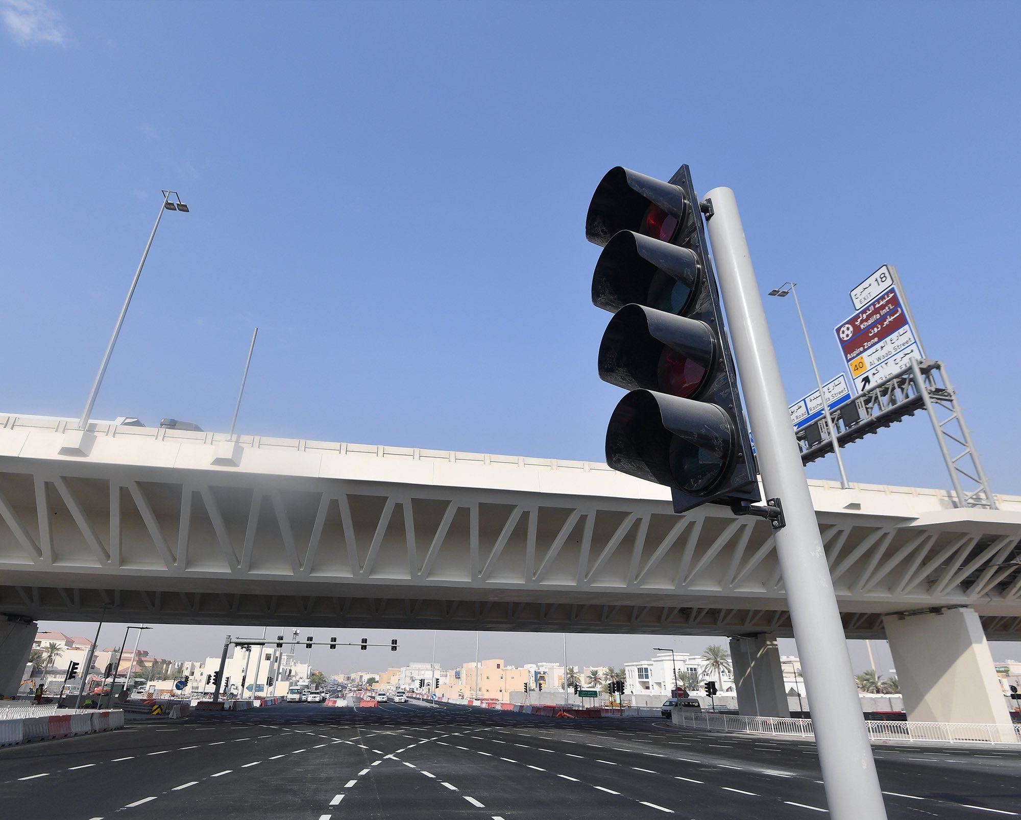Ashghal opens two interchanges on Salwa Road and Haloul Street