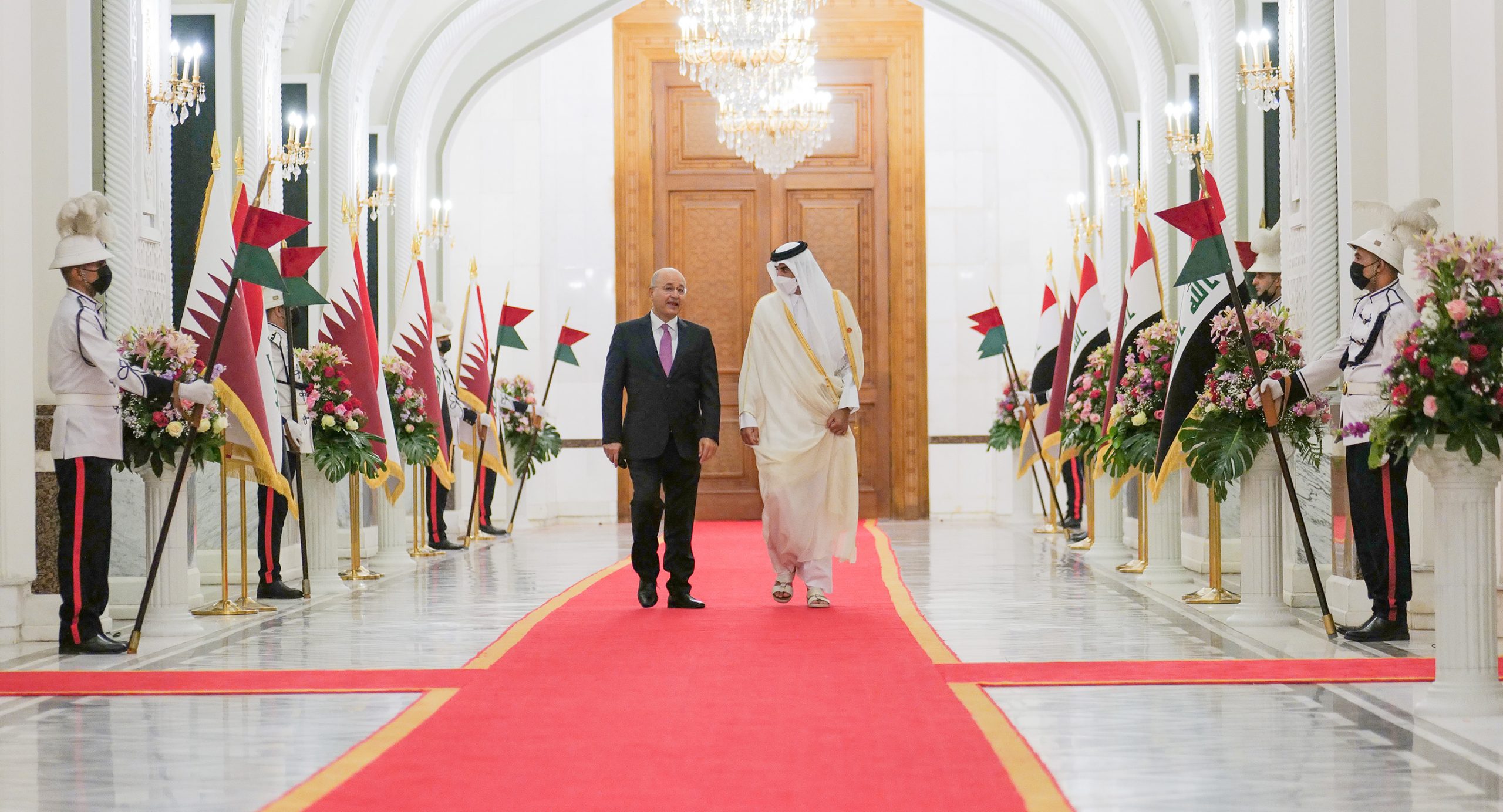 Amir Meets Iraqi President
