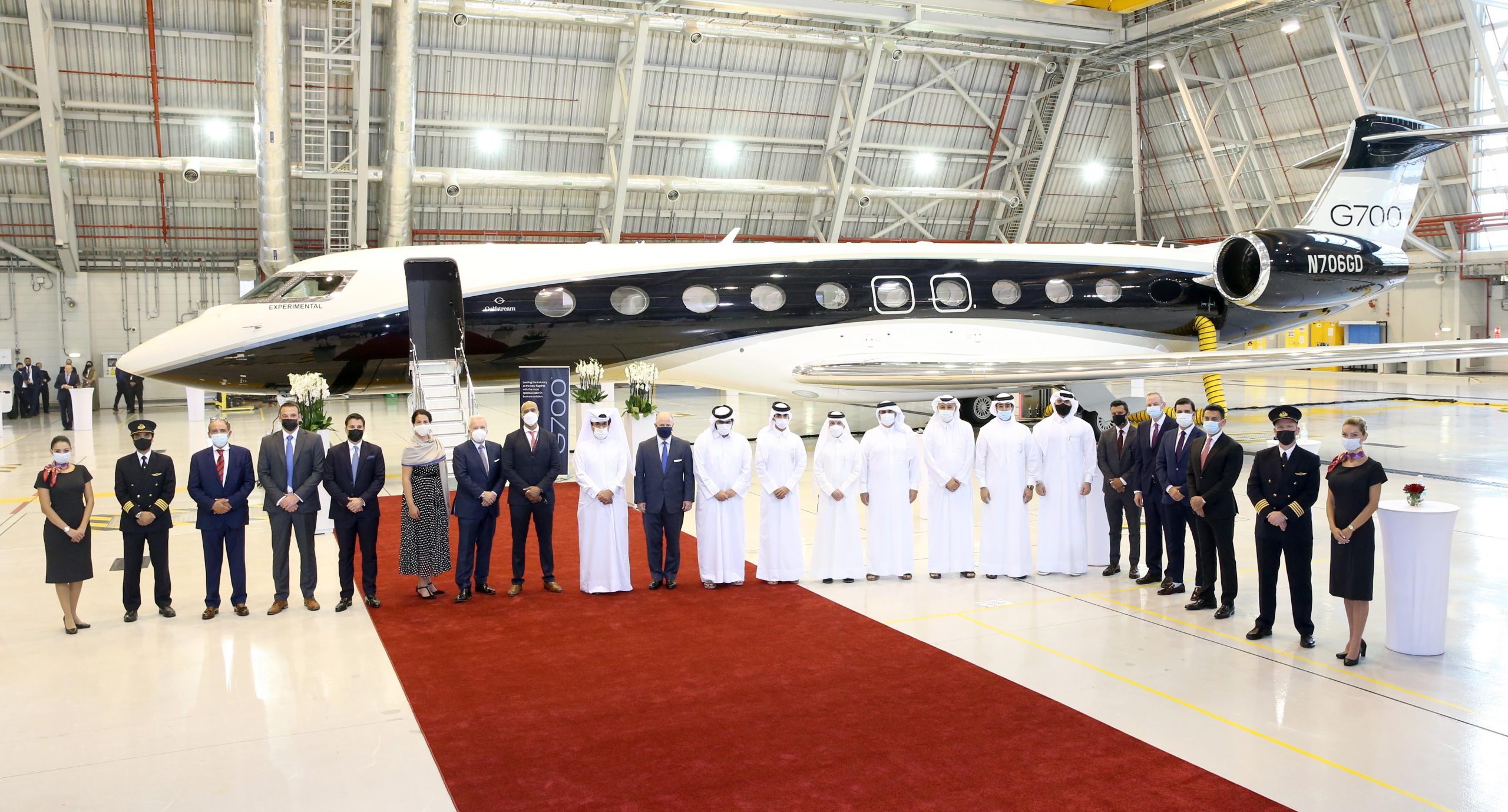 Qatar Executive Showcases Worlds First Gulfstream G700 in Doha