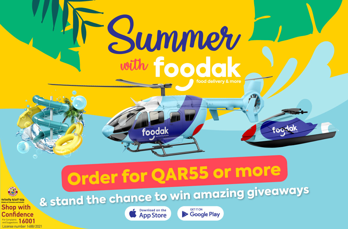 Win helicopter ride, staycation and more with Foodak this summer