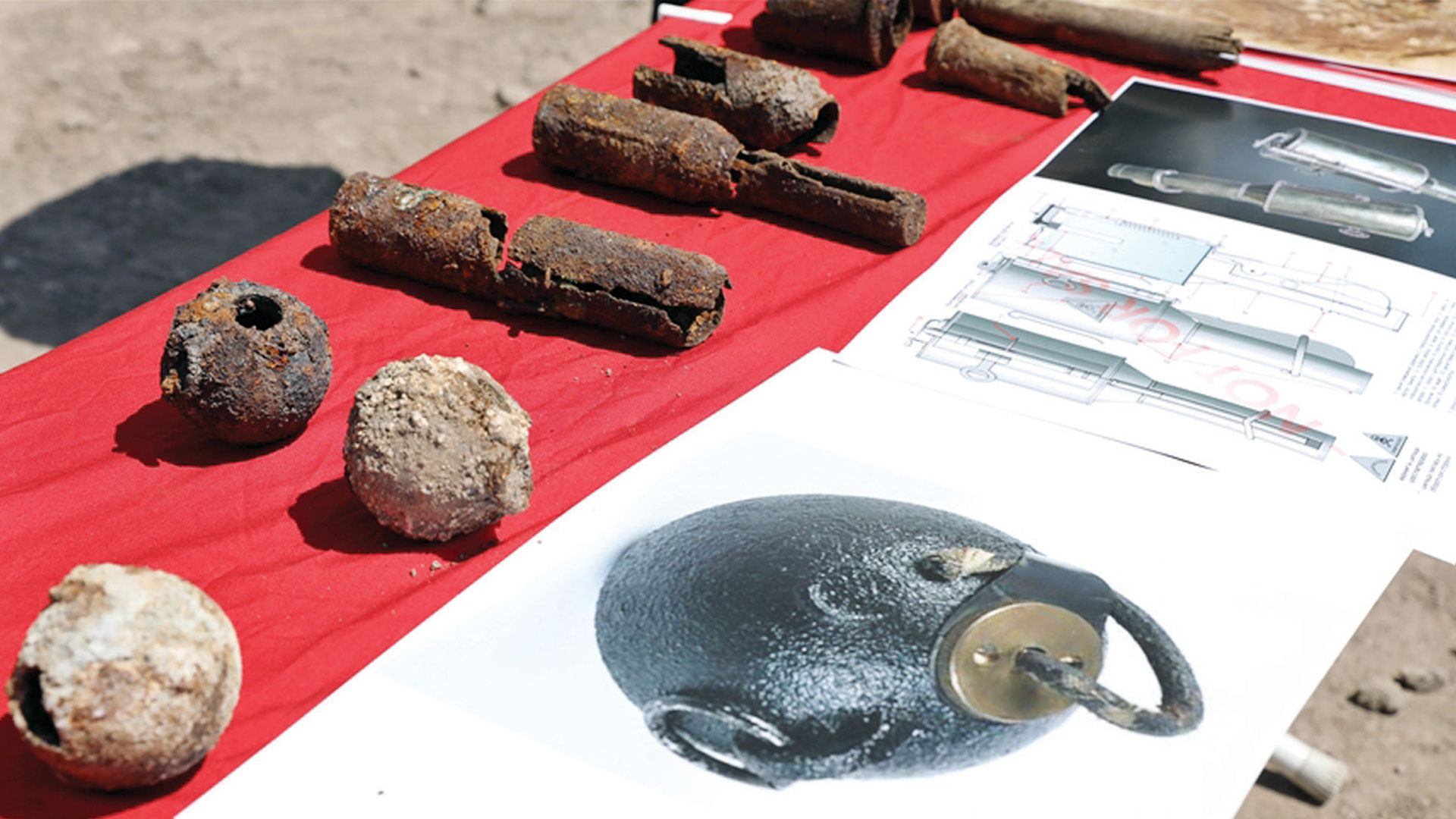 782 Ottoman bombs discovered in Turkey