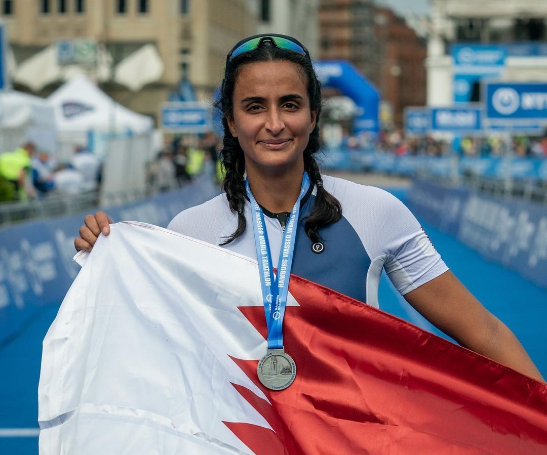 Sheikha Hind completes her first Olympic distance triathlon