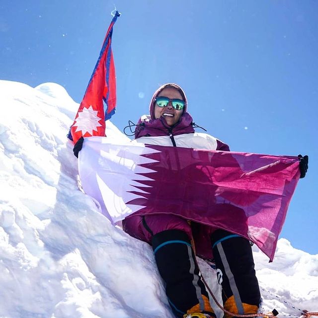 Qatari mountaineer summits eighth-highest mountain without oxygen
