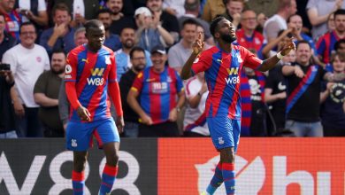 Tottenham loses perfect record in EPL in 3-0 loss at Palace
