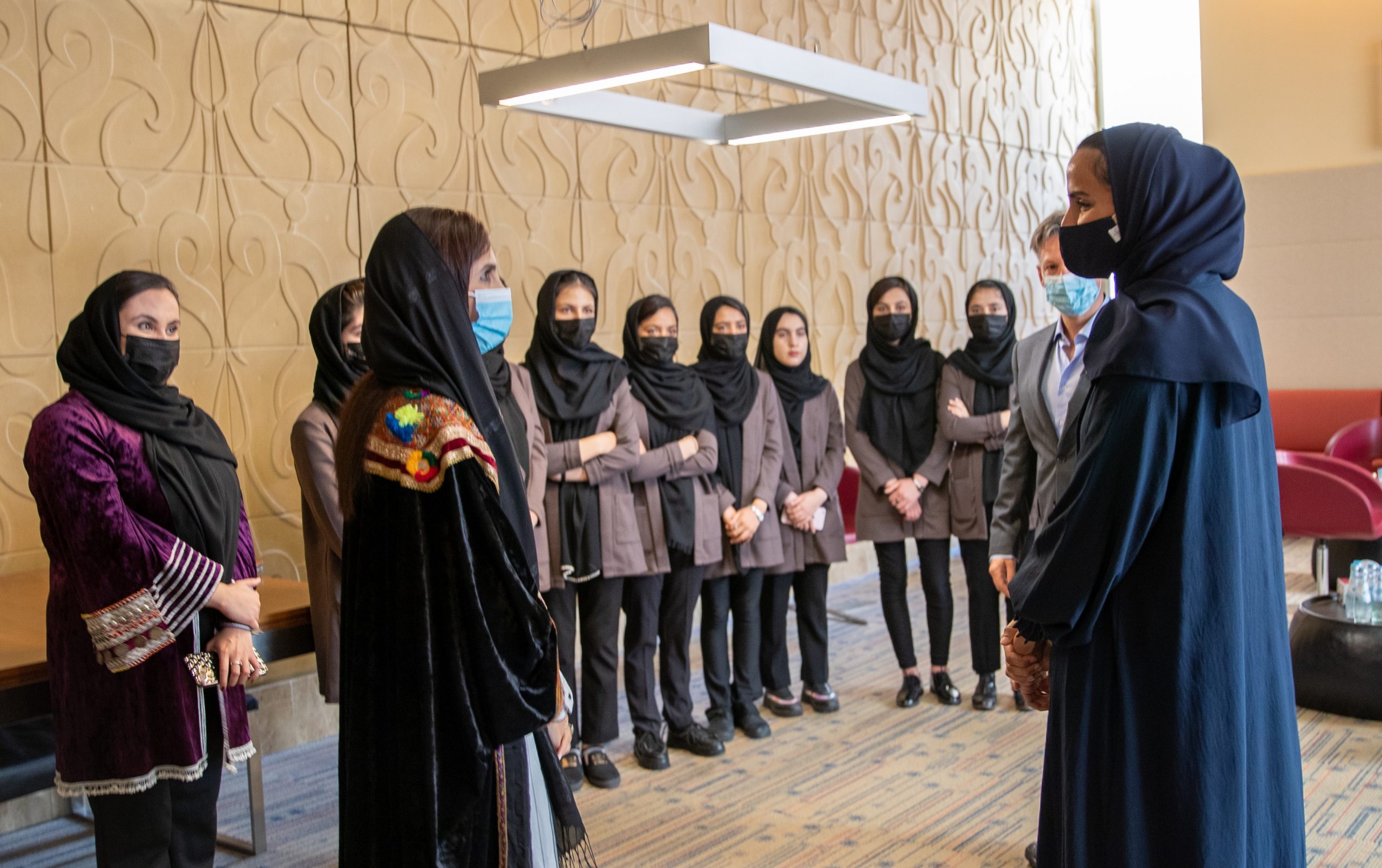 QF Grants Scholarships for Female Afghan Robotics Team to Study at Education City