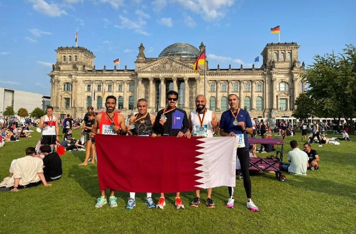 Five Qatar runners clock outstanding times at Berlin Marathon
