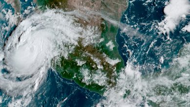 Hurricane Olaf Makes Landfall in Mexico