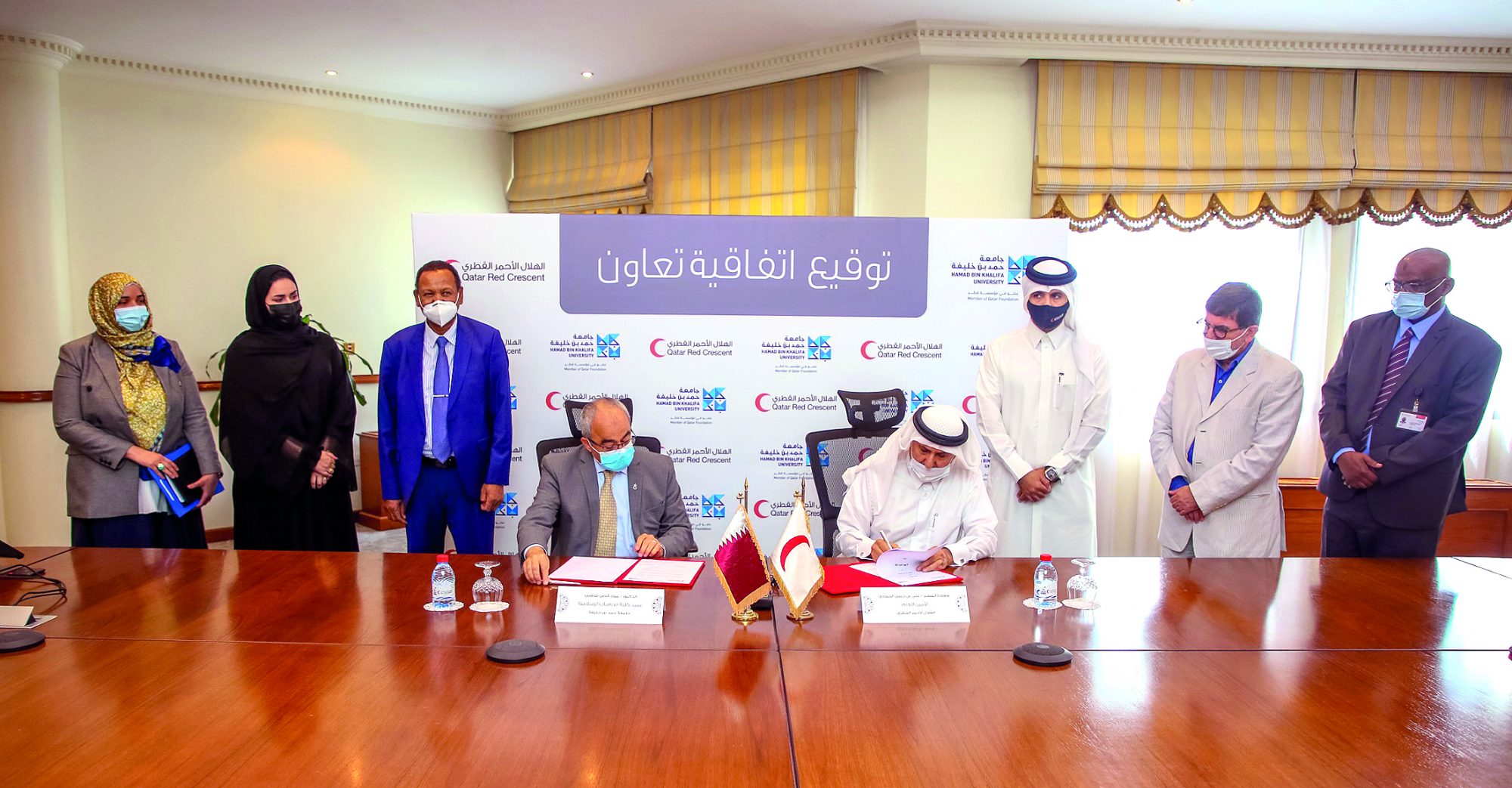 QRCS and HBKU Sign an Agreement to Enhance Cooperation