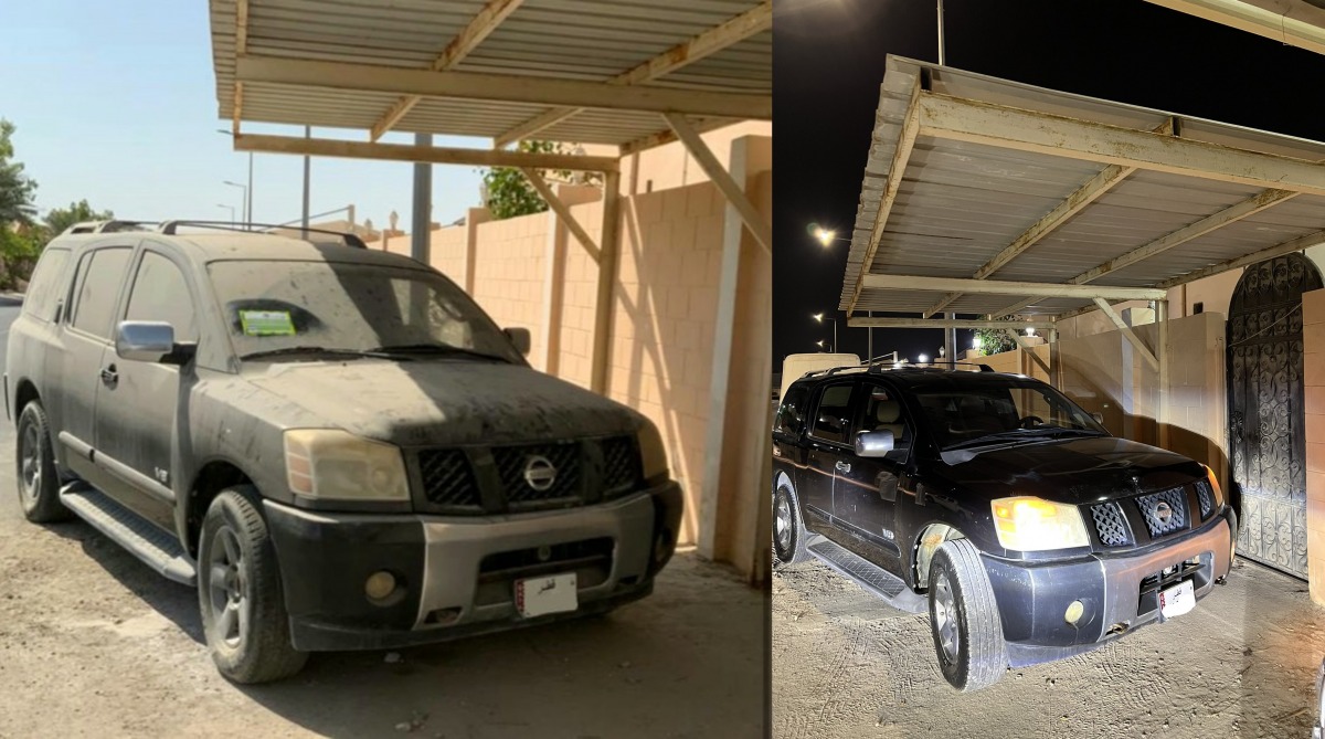 "Dusty" car disappears from the front of a citizen's house in Al-Khor