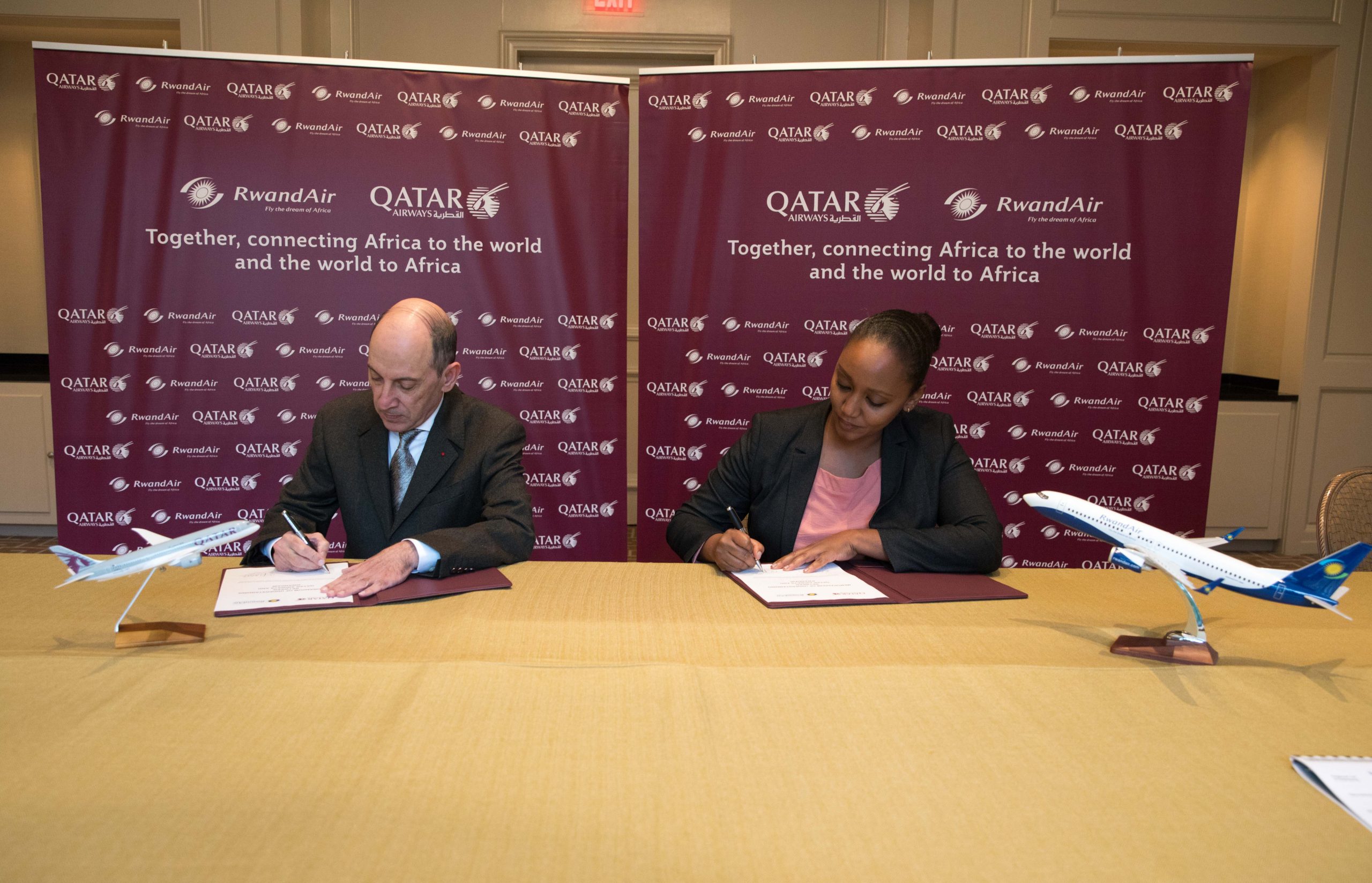 QA and RwandAir Seal Milestone Codeshare Agreement
