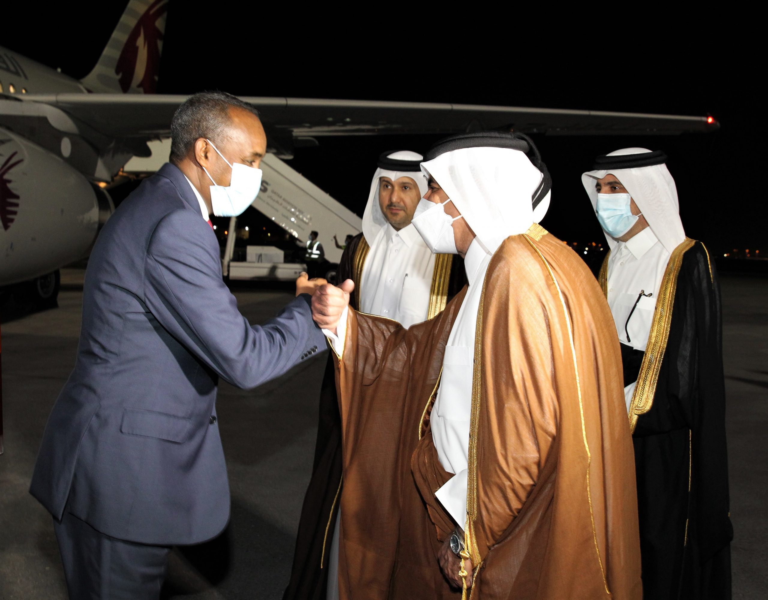 Prime Minister of Somalia Arrives in Doha