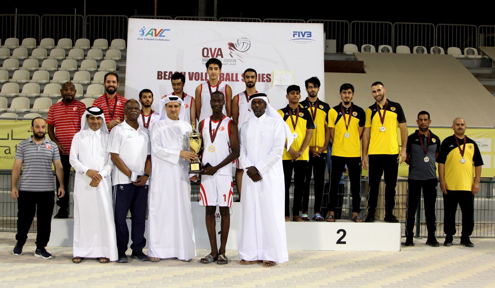 Al-Shamal Crowned Winner of Qatar Beach Volleyball Cup