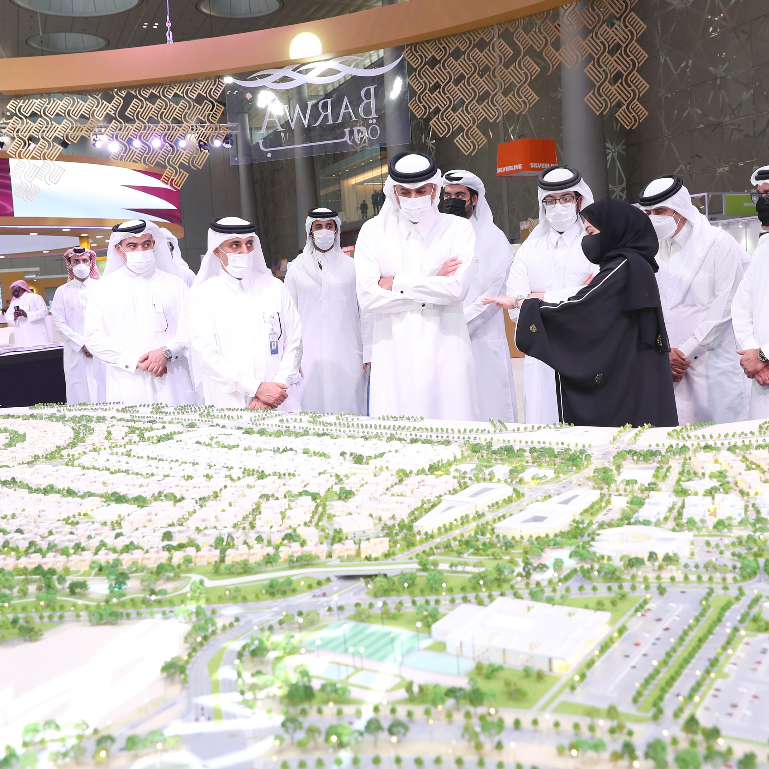 Prime Minister Visits Cityscape Qatar 2021